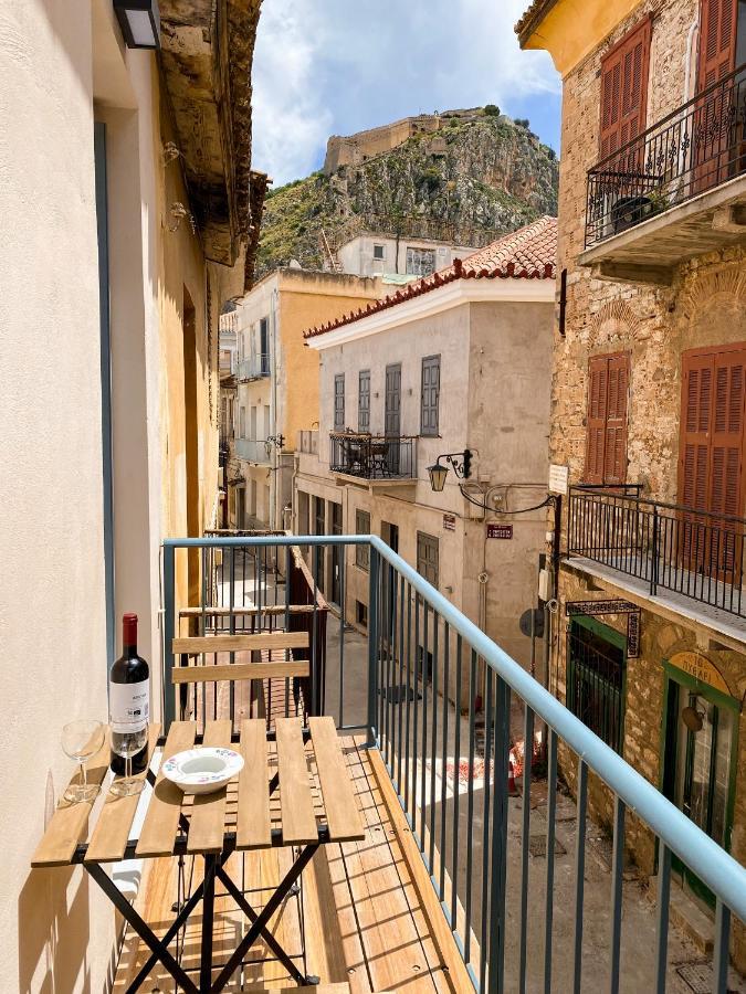 Μπαλκόνι Apartamento Náuplia Exterior foto